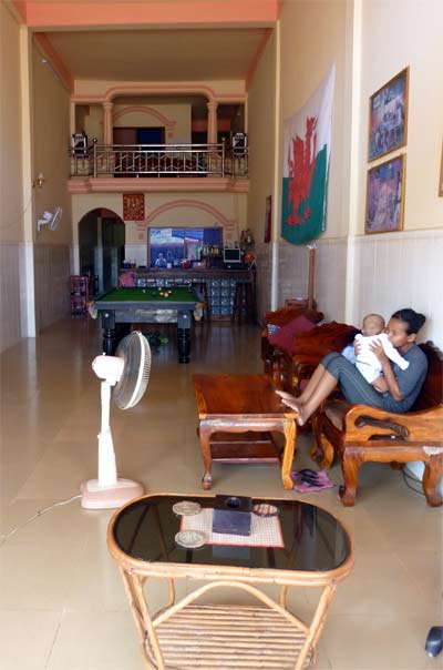 fat sam's restaurant, koh kong, cambodia