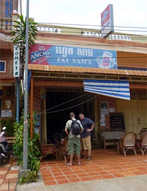 fat sam's restaurant, koh kong, cambodia