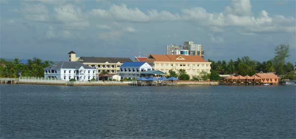 Waterfront in Koh Kong