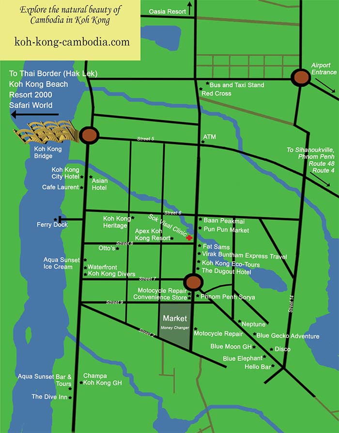 not a map of koh kong